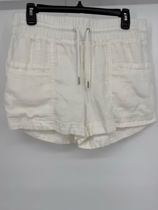 Athleta Pants - Athleta Cabo Linen 4” Shorts 10 Pull On Drawstring Summer Beach Resort Shorts‎